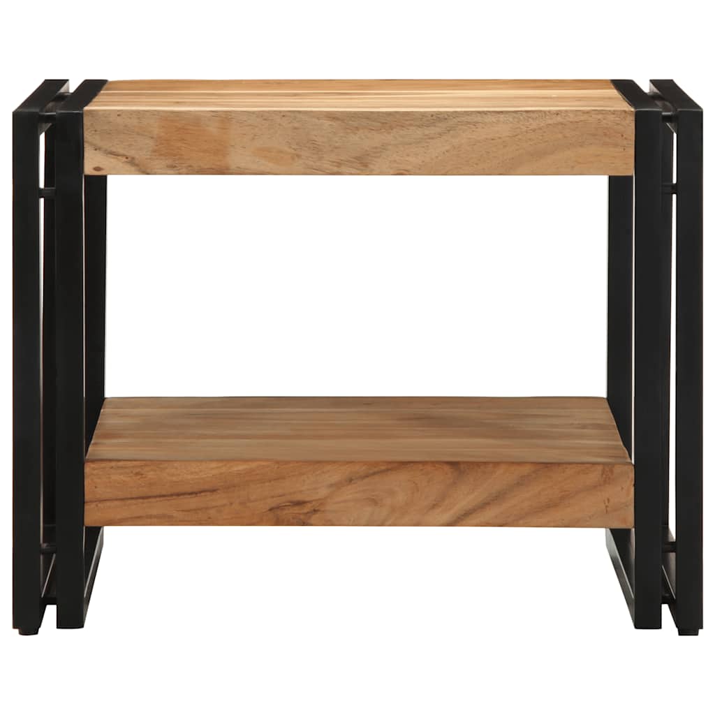Salontafel 50X50X38 Cm Massief Acaciahout Multikleur