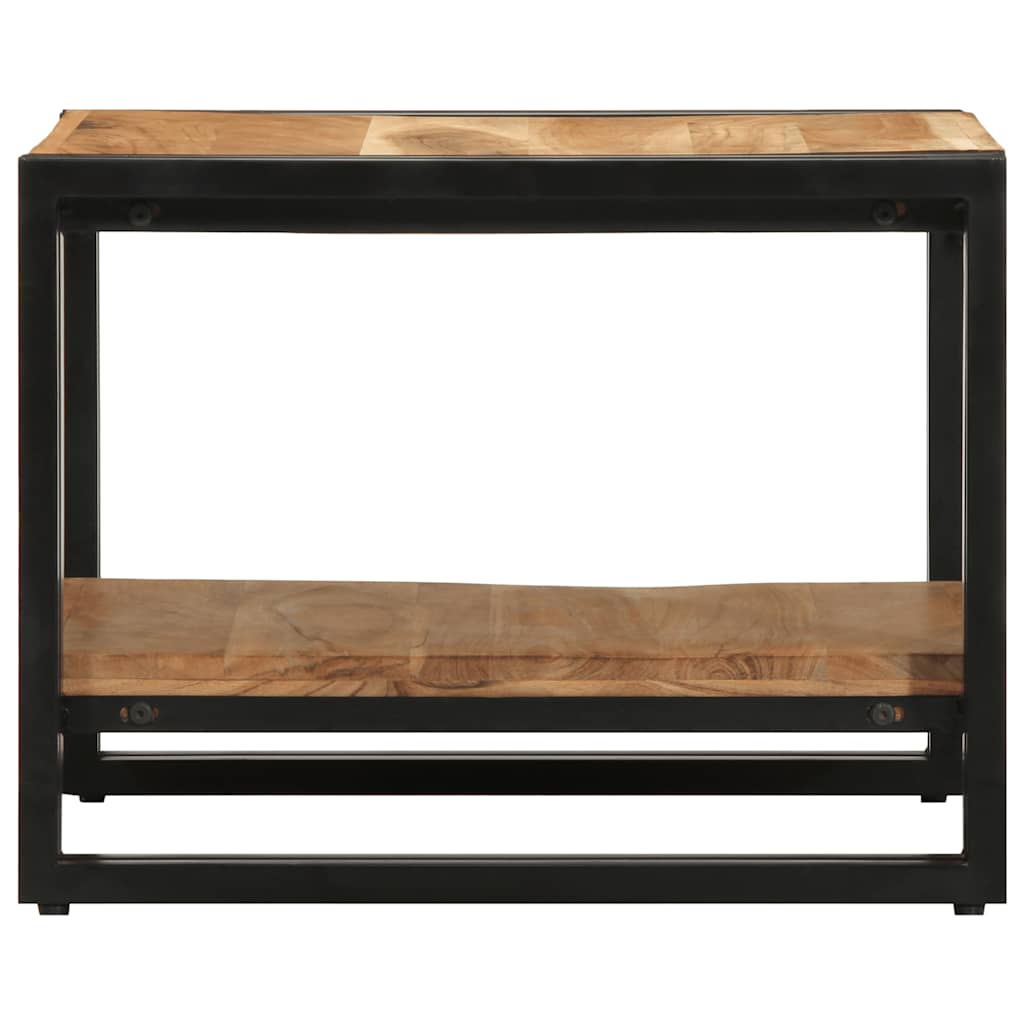Salontafel 50X50X38 Cm Massief Acaciahout Multikleur