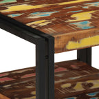 Salontafel 50X50X38 Cm Massief Gerecycled Hout Meerkleurig Multikleur