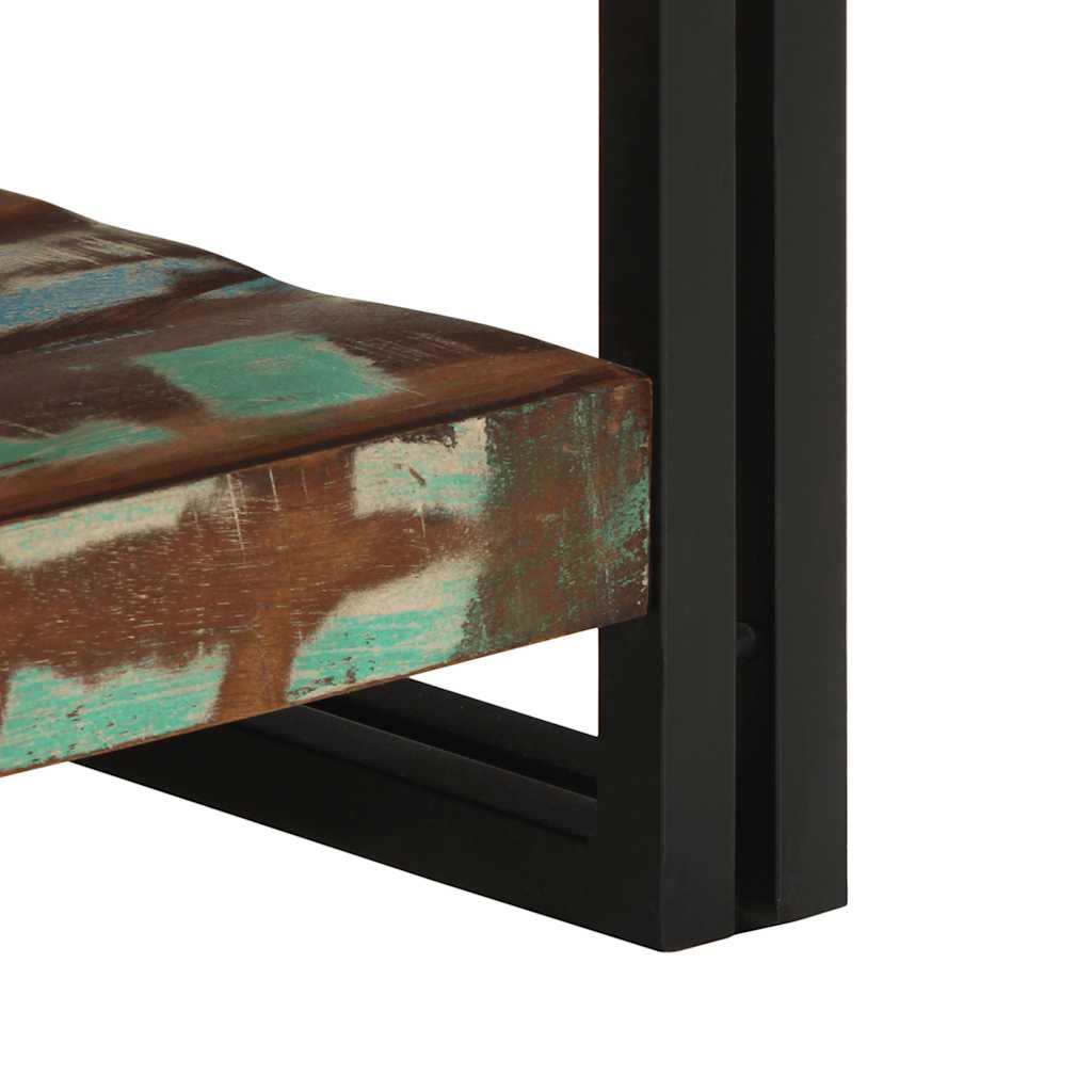 Salontafel 50X50X38 Cm Massief Gerecycled Hout Meerkleurig Multikleur