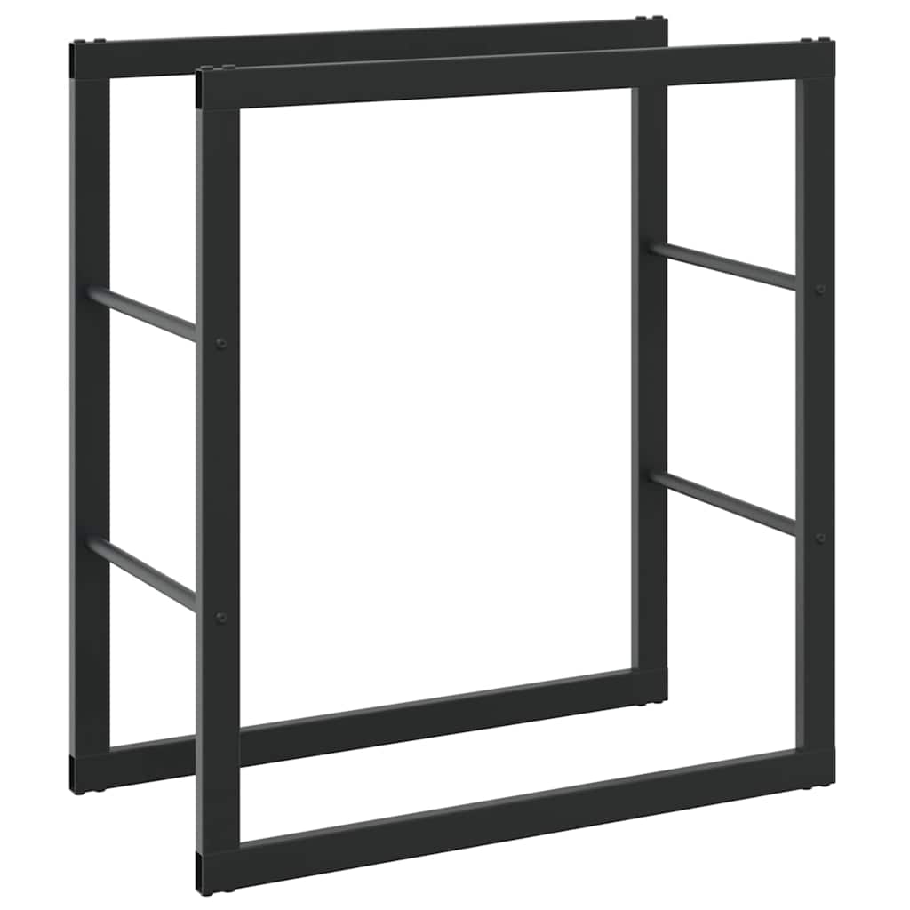 Haardhoutrek Staal Zwart