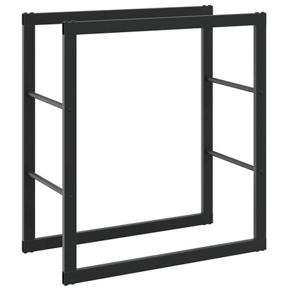 Haardhoutrek Staal Zwart