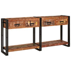 Wandtafel 2 Pcs 200 X 33 X 75 Cm