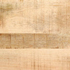 Nachtkastje 37X32X50 Cm Massief Hout Ruw Mangohout