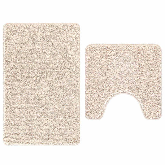 Badmat 2 Pcs 50 X 50 Cm Polypropyleen