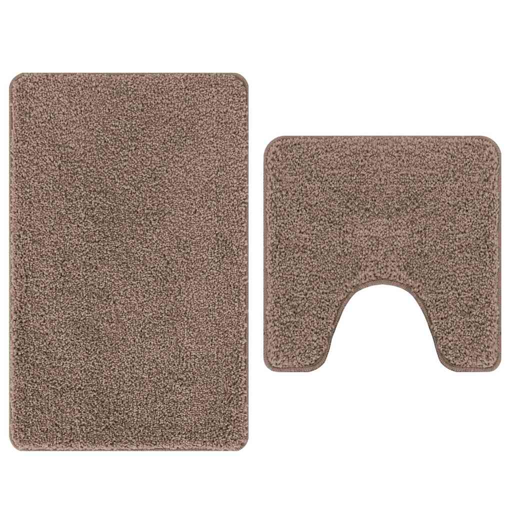 Badmat 2 Pcs 50 X 50 Cm Polypropyleen