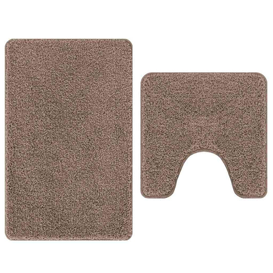 Badmat 2 Pcs 50 X 50 Cm Polypropyleen