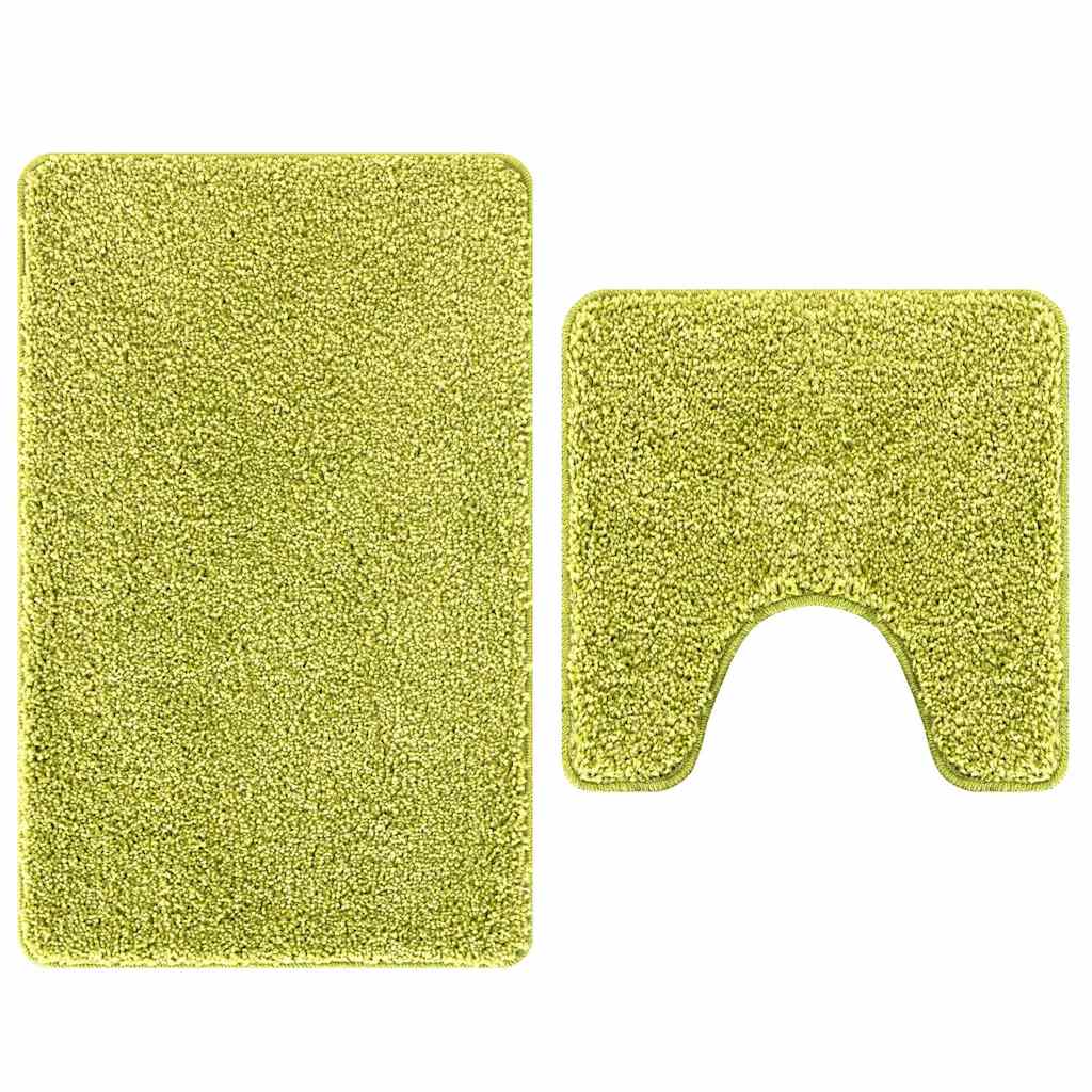Badmat 2 Pcs Licht 50 X 50 Cm Polypropyleen