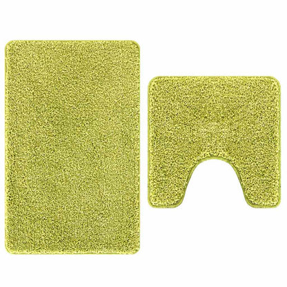 Badmat 2 Pcs Licht 50 X 50 Cm Polypropyleen