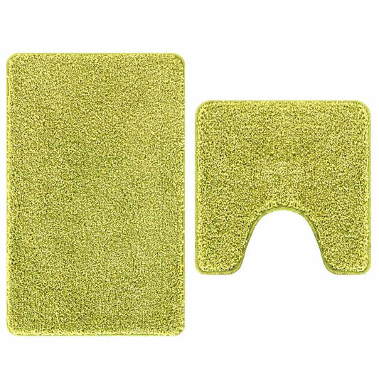 Badmat 2 Pcs Licht 50 X 50 Cm Polypropyleen