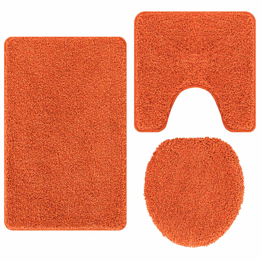 Badmat 3 Pcs 50 X 50 Cm Polypropyleen