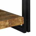 Salontafel Bruin 120 X 50 X 38 Cm Massief Mangohout
