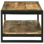 Salontafel Bruin 120 X 50 X 38 Cm Massief Mangohout