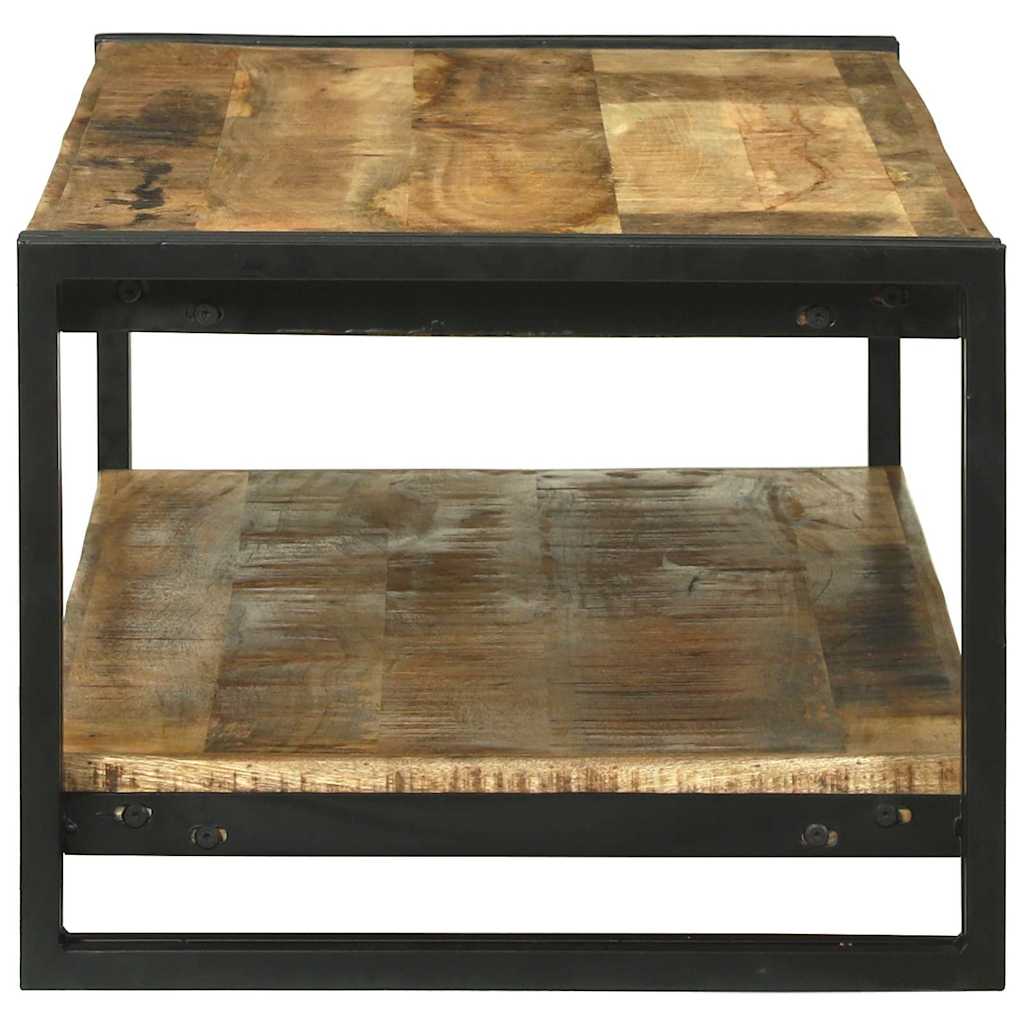 Salontafel Bruin 120 X 50 X 38 Cm Massief Mangohout