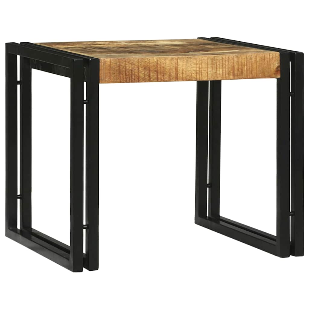 Salontafel 2 Pcs Bruin 48 X 40 X 40 Cm Massief Mangohout