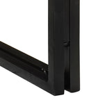 Nesttafel 3 Pcs Massief Ruwe Mango Hout En Een Metaal