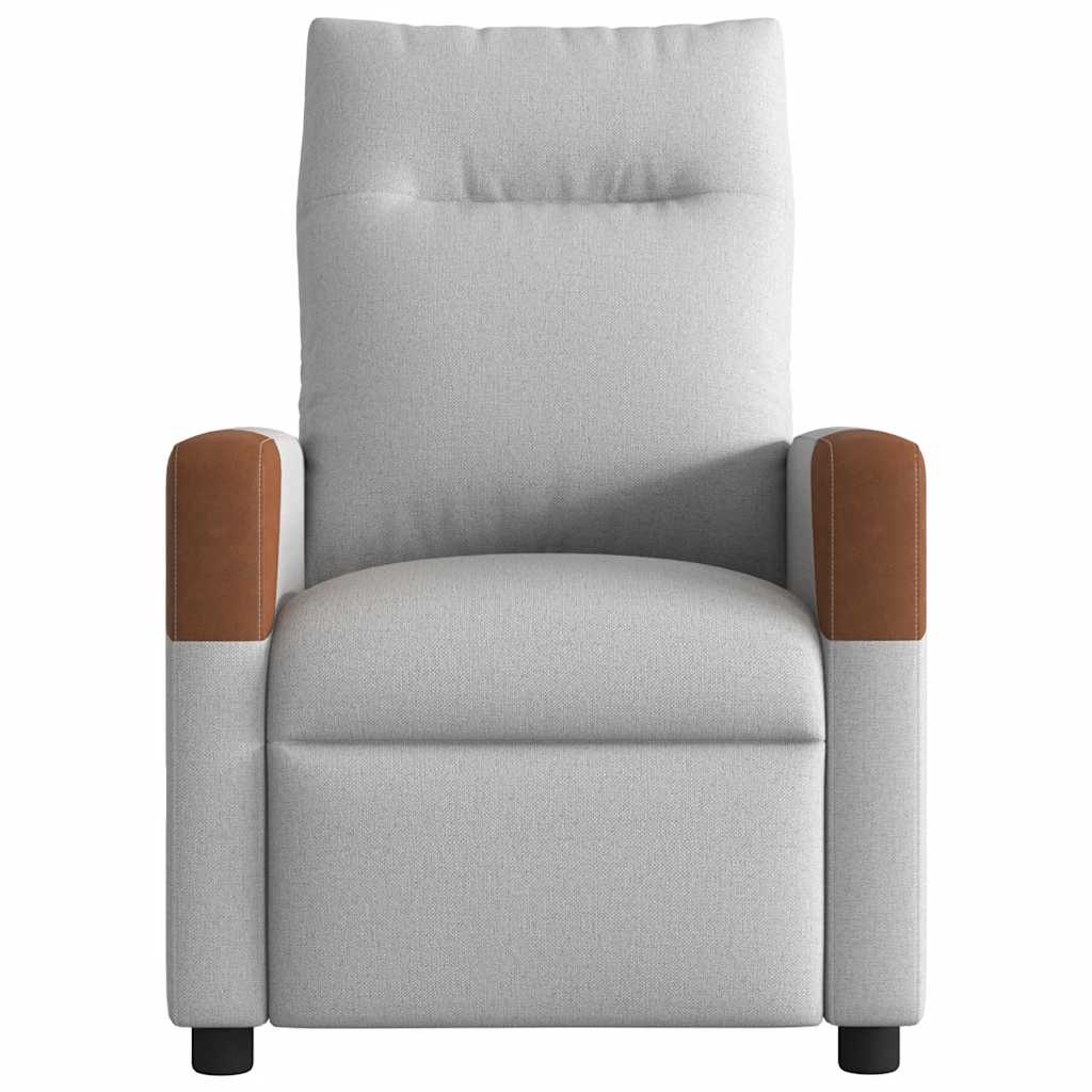 Massagestoel Stof Wolk Grijs Wolkengrijs