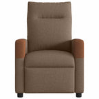 Massagestoel Stof Bruin