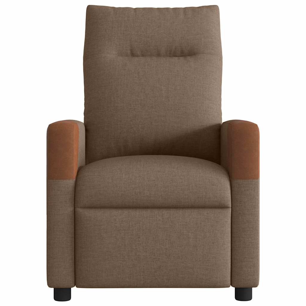 Massagestoel Stof Bruin