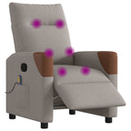Massagestoel Stof Taupe