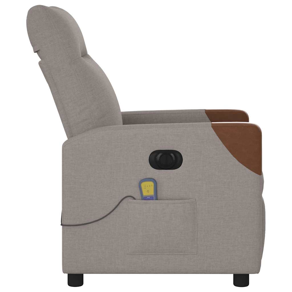 Massagestoel Stof Taupe