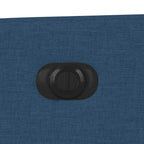 Massagestoel Stof Blauw