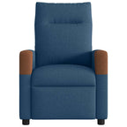 Massagestoel Stof Blauw