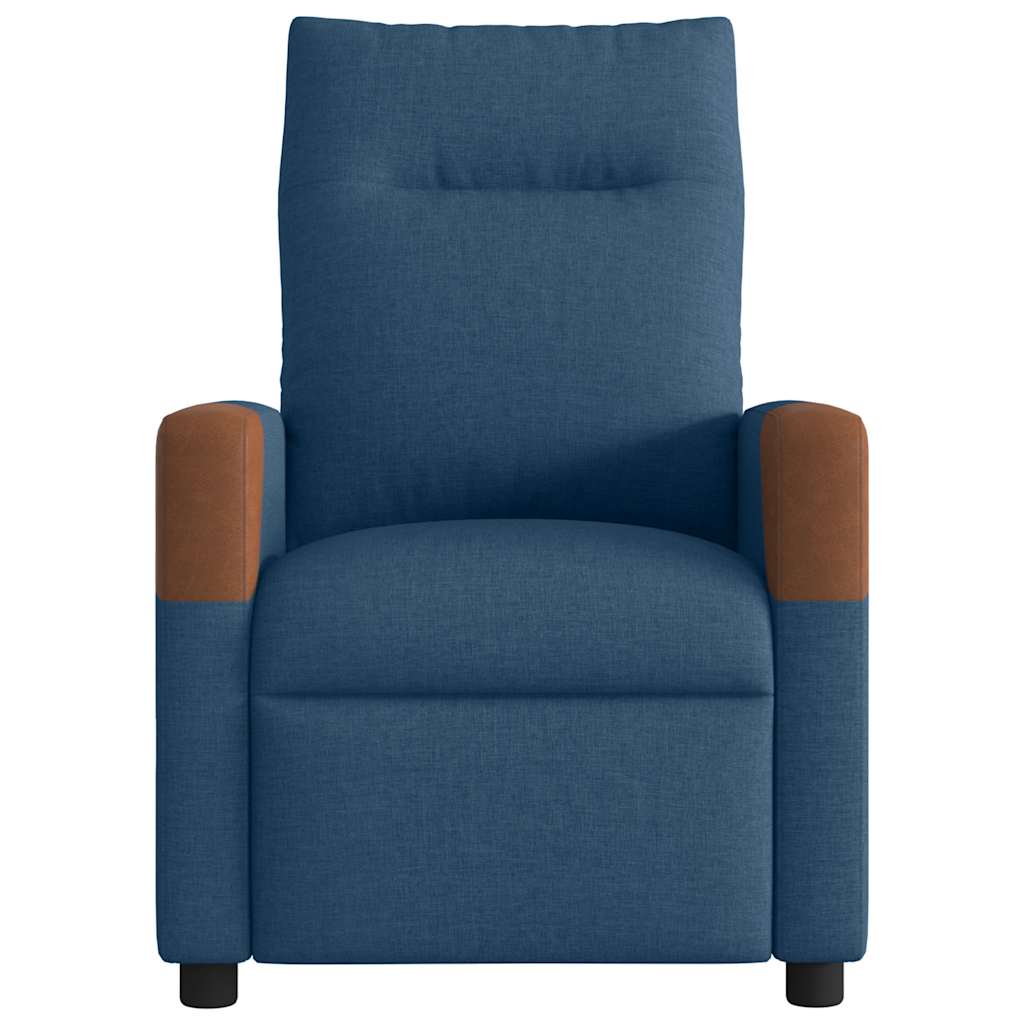 Massagestoel Stof Blauw
