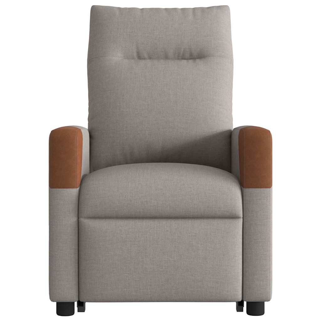 Sta-Op-Stoel Stof Taupe