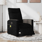 Massagestoel Stof Zwart