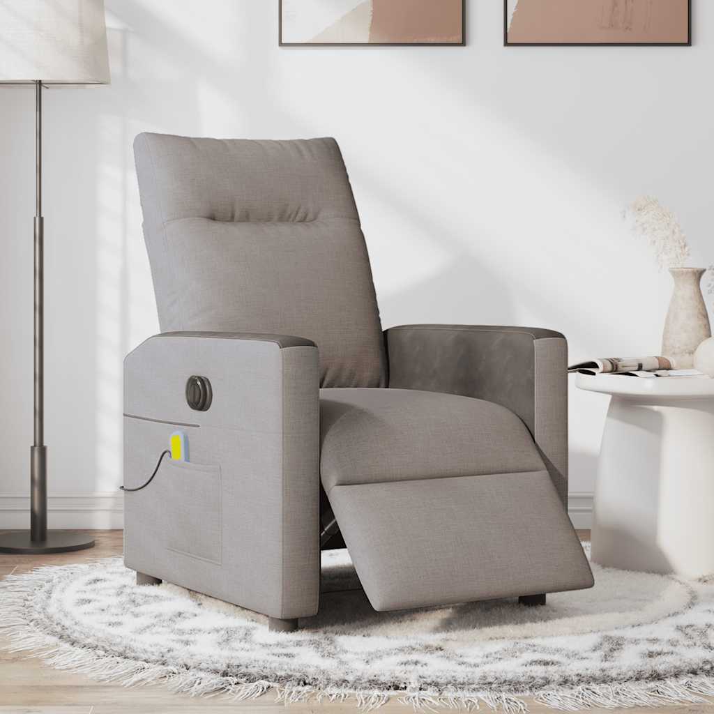Massagestoel Stof Taupe