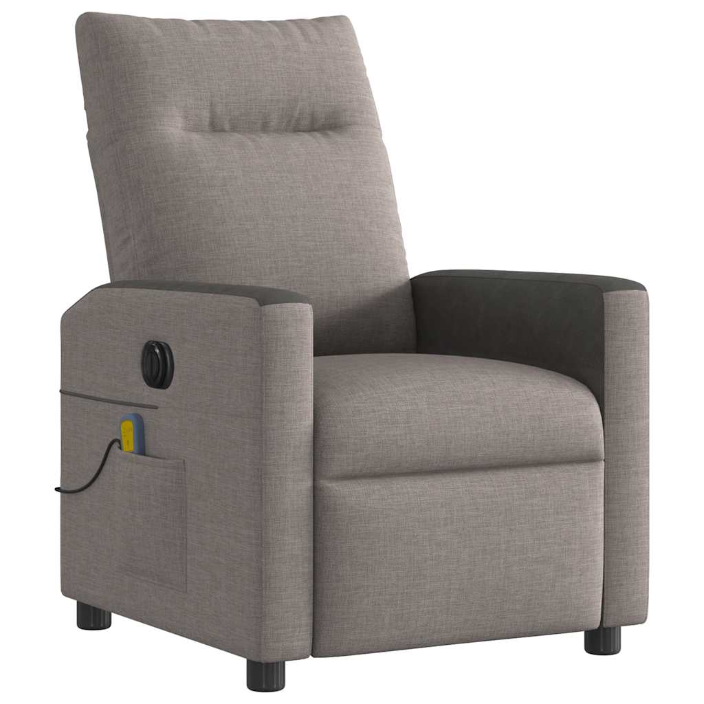 Massagestoel Stof Taupe