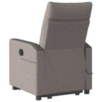 Sta-Op-Massagestoel Stof Taupe
