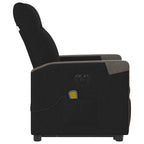 Sta-Op-Massagestoel Stof Zwart