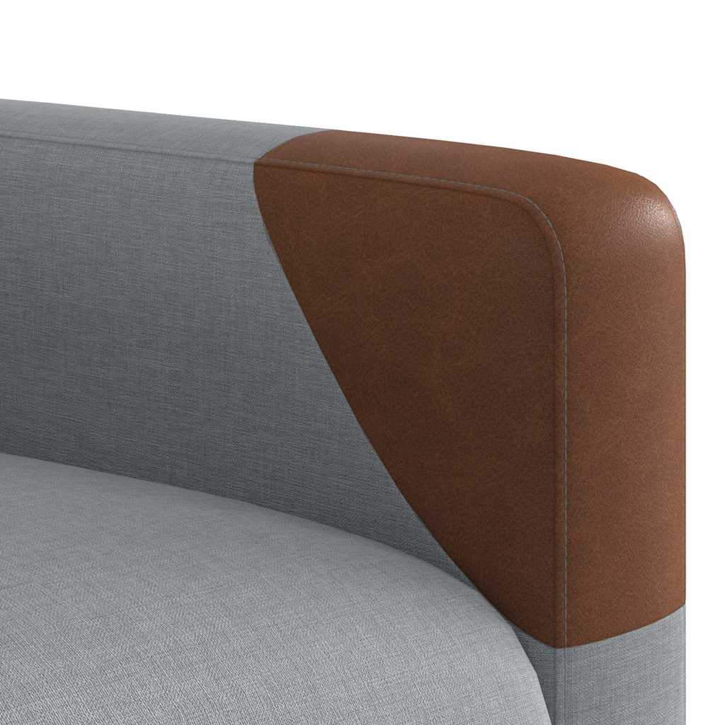 Fauteuil Verstelbaar Stof Lichtgrijs
