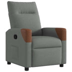 Fauteuil Verstelbaar Stof Donkergrijs