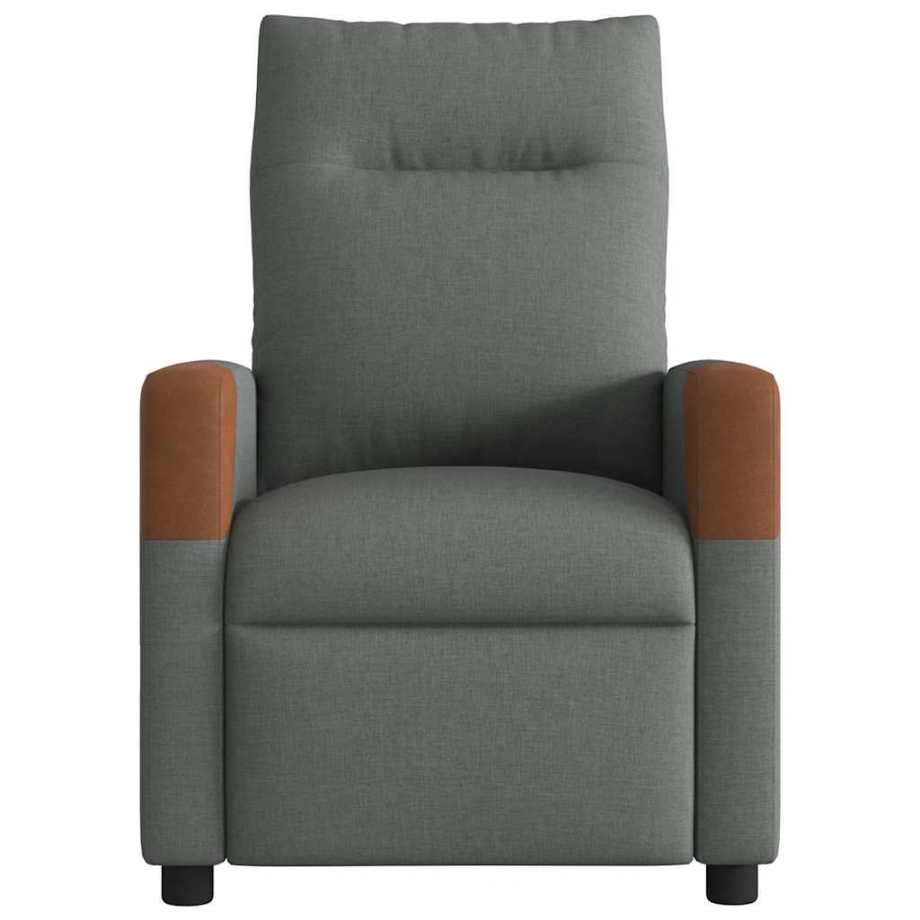 Fauteuil Verstelbaar Stof Donkergrijs