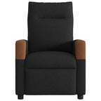 Fauteuil Verstelbaar Stof Zwart