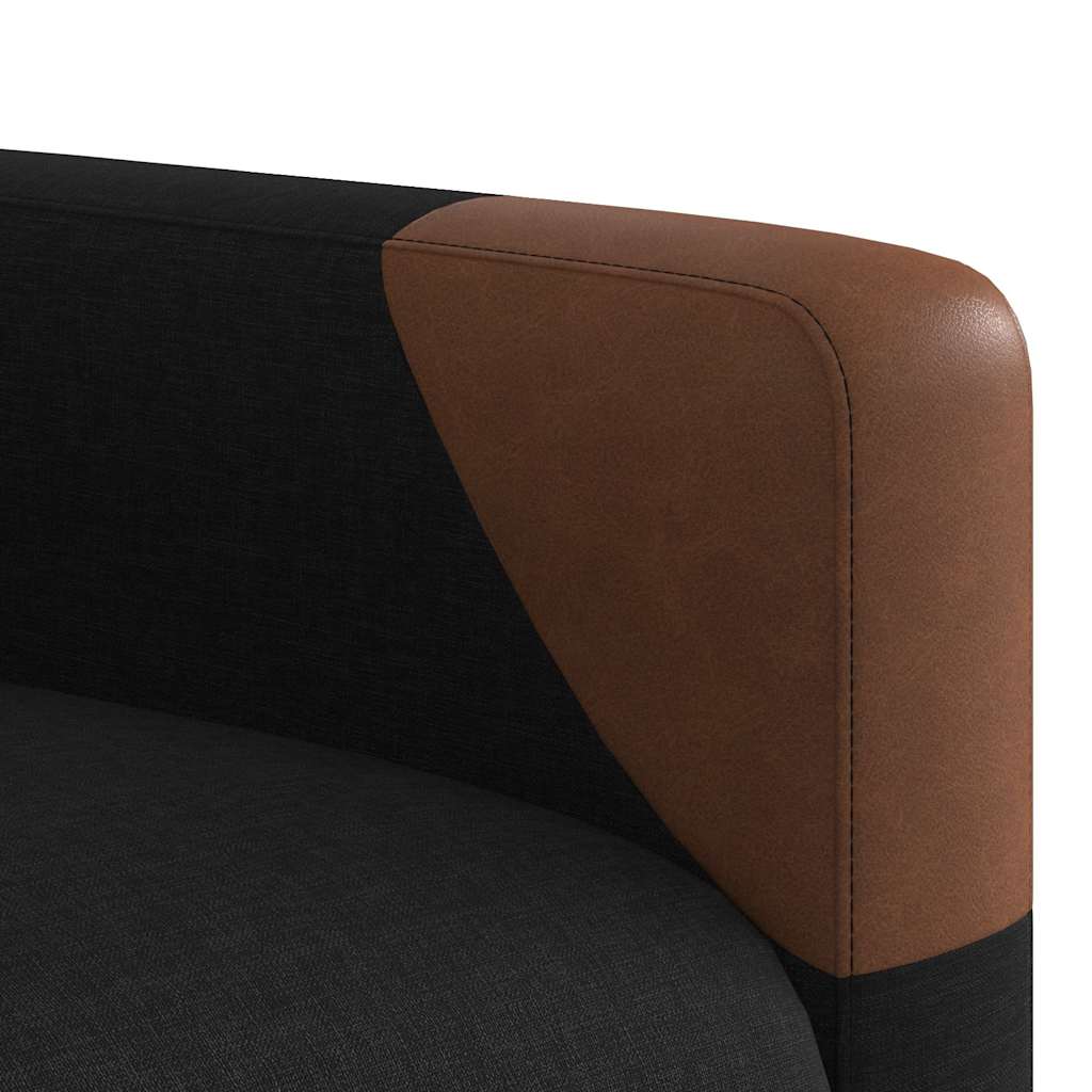 Fauteuil Verstelbaar Stof Zwart