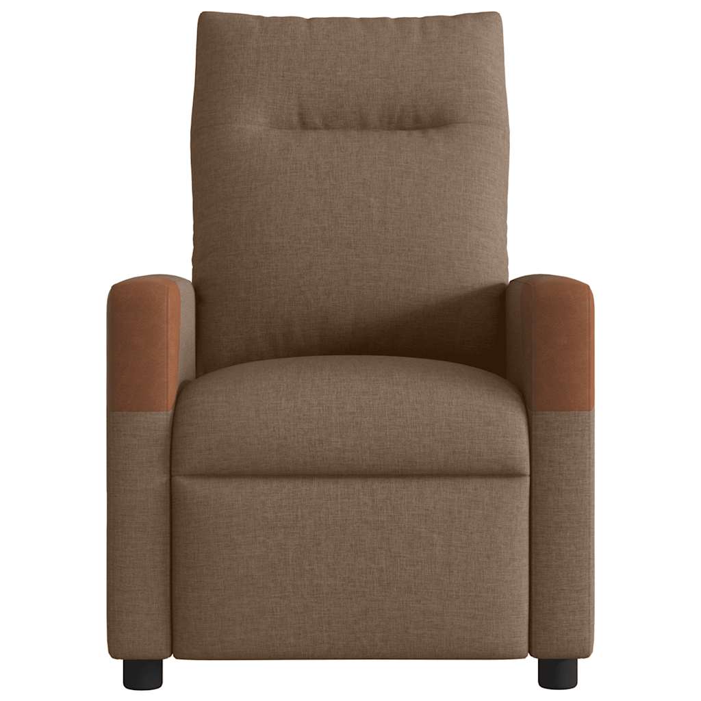Fauteuil Verstelbaar Stof Bruin