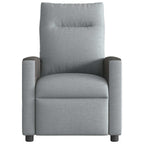 Fauteuil Verstelbaar Stof Lichtgrijs