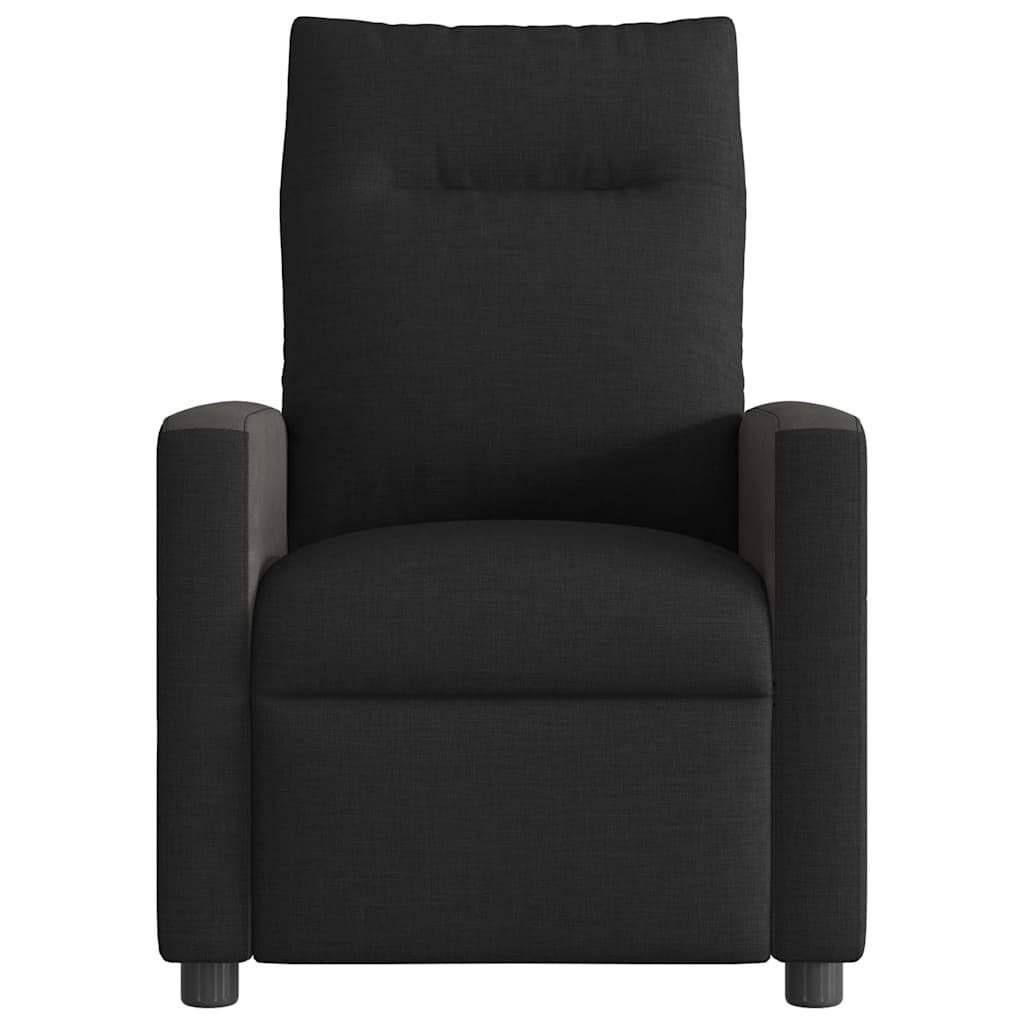 Fauteuil Verstelbaar Stof Zwart