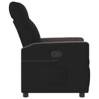 Fauteuil Verstelbaar Stof Zwart