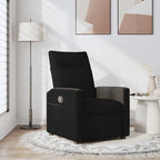 Fauteuil Verstelbaar Stof Zwart