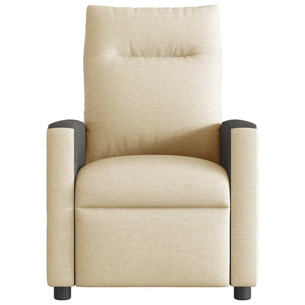 Fauteuil Verstelbaar Stof Kleurig Crème