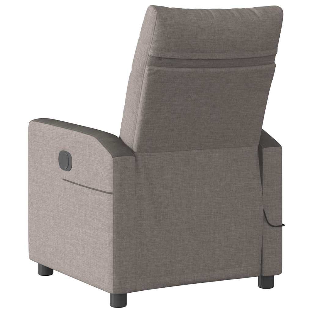 Massagestoel Verstelbaar Stof Taupe