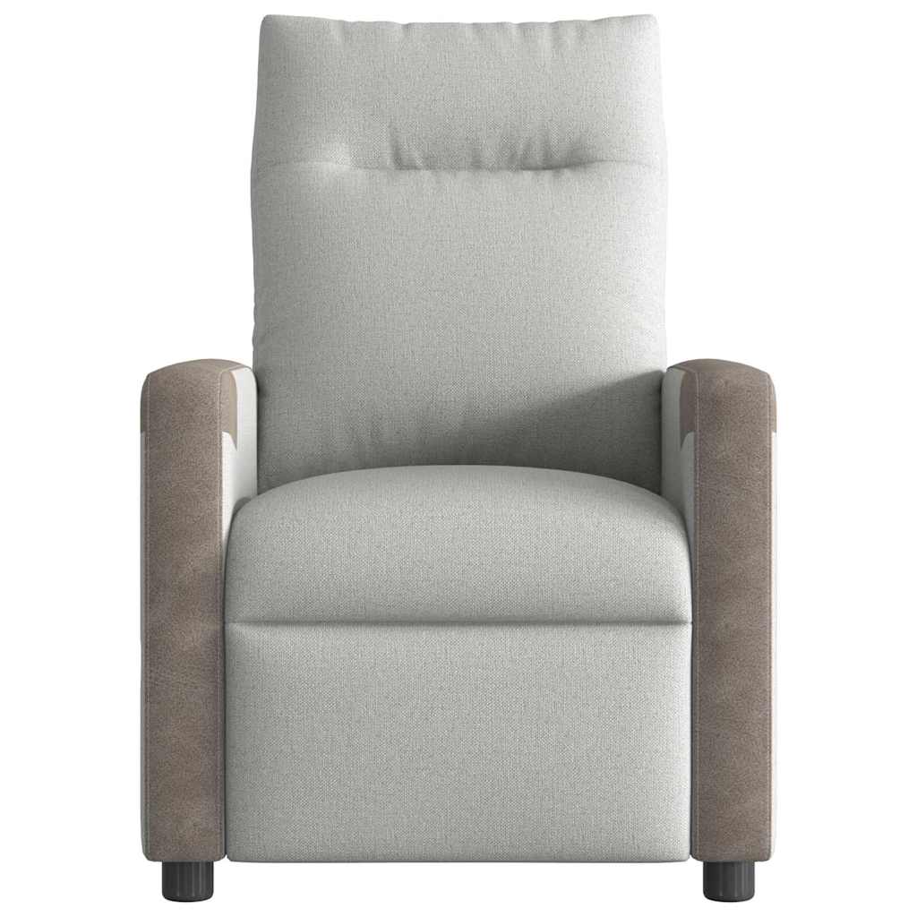 Fauteuil Verstelbaar Stof Wolk Grijs Wolkengrijs
