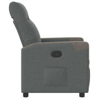 Fauteuil Verstelbaar Stof Donkergrijs