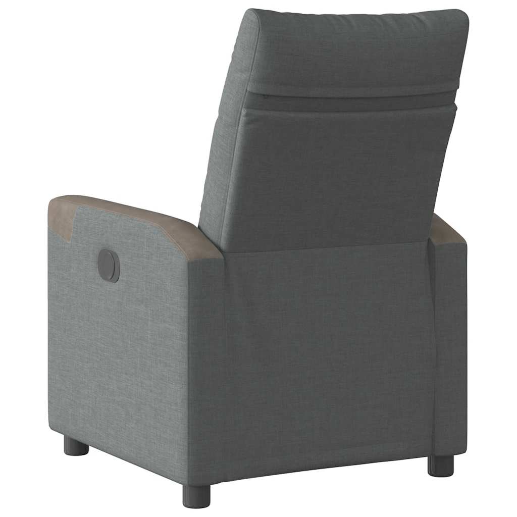 Fauteuil Verstelbaar Stof Donkergrijs