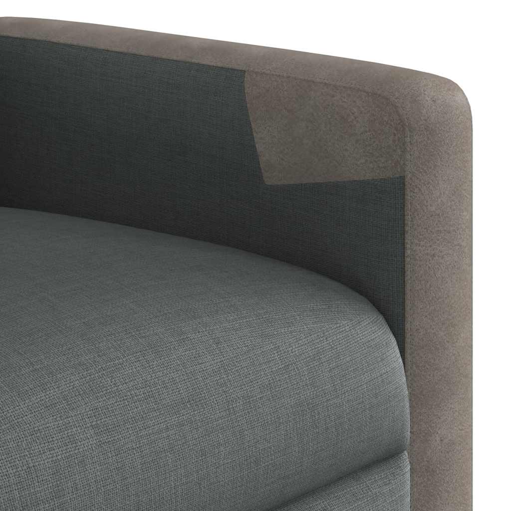 Fauteuil Verstelbaar Stof Donkergrijs